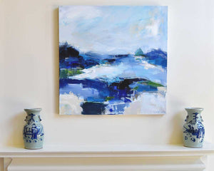 Rugged Beauty | Abstract Coastal Painting