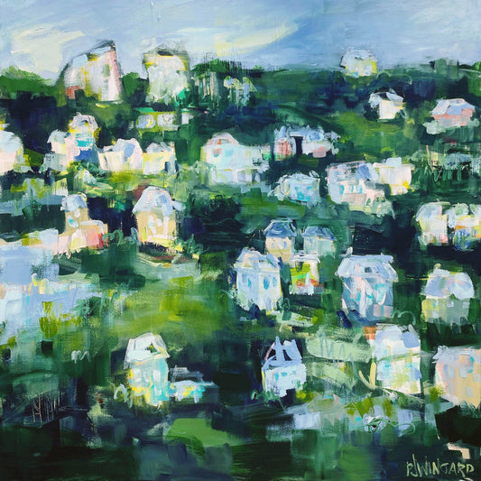 Salt Water Taffy Painting AVAILABLE VIA GALLERY