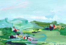 Load image into Gallery viewer, Abstract Painting on Paper: STILL