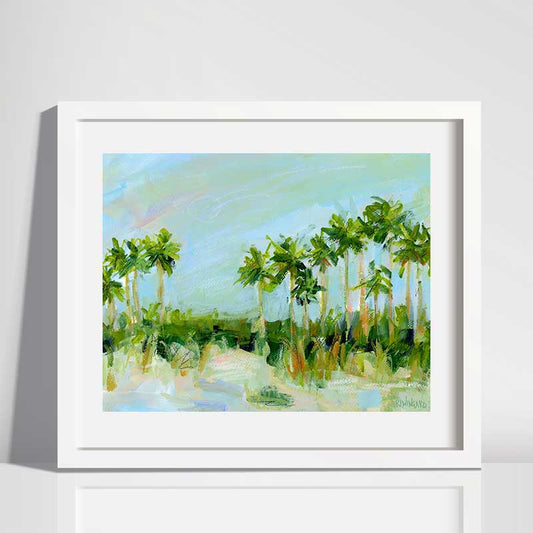 Sun Daze: Isle of Palms Painting on Paper