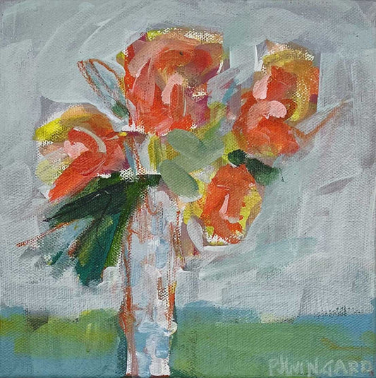 'Sunshine and Flowers' Floral Painting