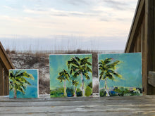 Load image into Gallery viewer, Sunny Summer Day. Original Painting: Palm Tree Collection